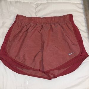 Nike shorts pink size medium